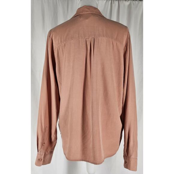 SHADES OF GREY BY MICAH COHEN WOMEN'S LONG SLEEVE TUNIC TOP SHIRT SIZE MEDIUM - Picture 3 of 10